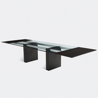 Cubist Double Pedestal Dining Table
